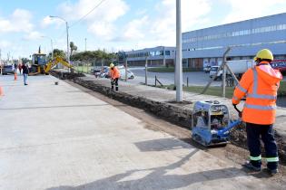 Obras en calle Susana Pintos