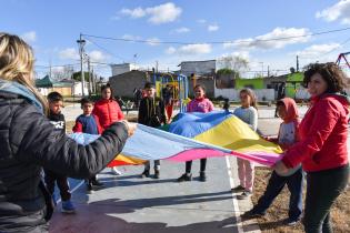 Inauguración de Espacio Público en el barrio Padre Cacho