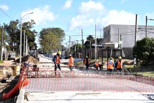 Obras en calle Susana Pintos