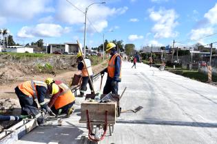 Obras en calle Susana Pintos