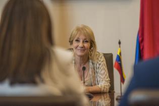 Visita de la Alcaldesa de Caracas Carmen Meléndez en el marco de la XXVII Cumbre de Mercociudades en Montevideo 