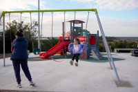 Inauguración de nueva plaza en Santiago Vázquez