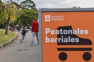 Peatonal barrial Punta Gorda 