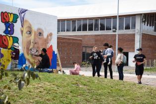 Mural en Crece Flor de Maroñas