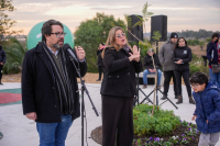 Inauguración de nueva plaza en Santiago Vázquez