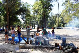 Inauguración de obras en parque Rivera