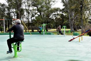 Móviles saludables en Parque Rivera