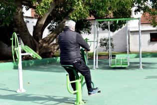 Móviles saludables en Parque Rivera