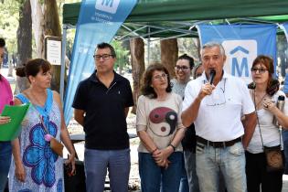 Inauguración de obras en parque Rivera