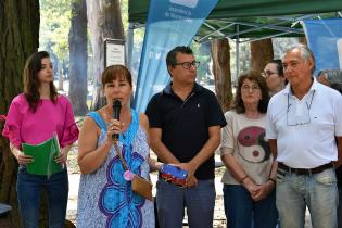 Inauguración de obras en parque Rivera