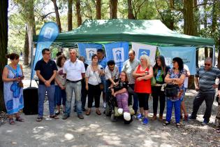 Inauguración de obras en parque Rivera