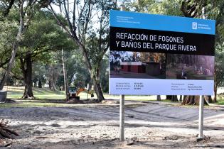 Refacción de fogones y baños del Parque Rivera