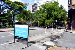 Obras de repavimentación en Colonia y Julio Herrera y Obes 