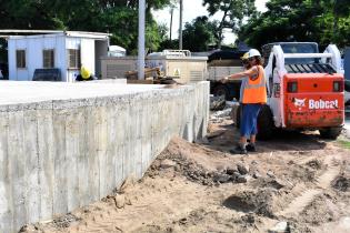 Obras en plazoleta de la Unión