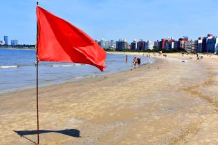 Guardavidas en playa