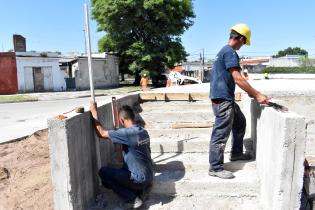 Obras en plazoleta de la Unión