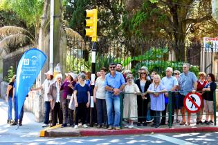 Inauguración de Semáforo en Av. Dr. Luis Alberto de Herrera y Dr. Vaz Ferreira