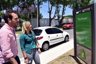 Inauguración de obras en plaza Porvenir