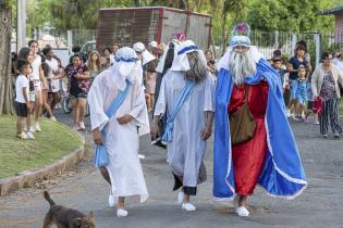 Desfile de Reyes en barrio Casavalle