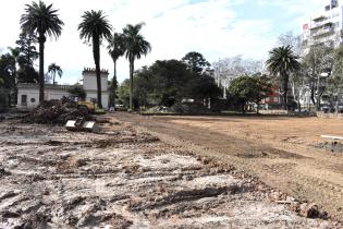 Obras en Parque de la Amistad