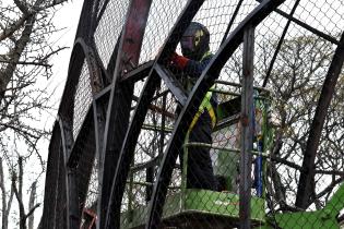 Obras en Parque de la Amistad