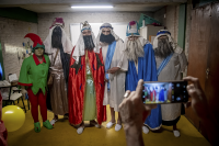 Desfile de Reyes en barrio Casavalle
