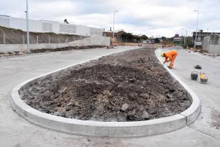 Obras en avenida Jacobo Varela