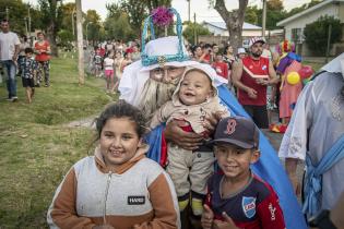 Desfile de Reyes en barrio Casavalle