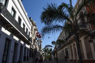 Refacción de fachadas en calle Pérez Castellano