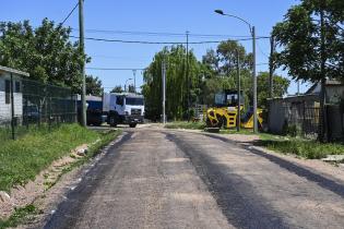 Asfaltado en la zona de la Policlínica San Martín 2 Asfaltado en la zona de la Policlínica San Martín 2