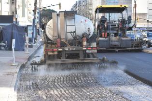 Obras de Montevideo Mejora Av. Brasil y Rambla