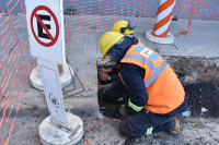 Obras en Avenida Brasil