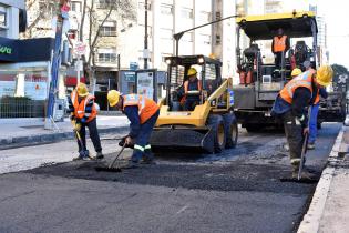 Obras en Avenida Brasil