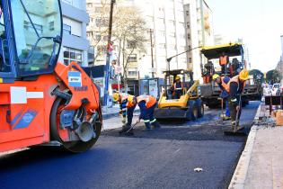 Obras en Avenida Brasil