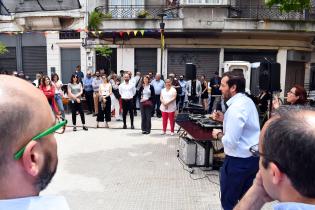 Inauguración de la Plaza de la Diversidad