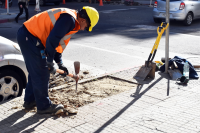 Obras en calle Gabriel Pereira