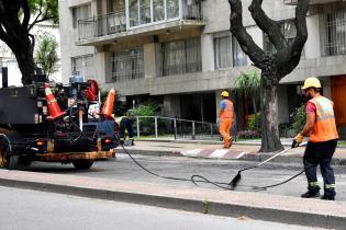 Obras en Av. Brasil 