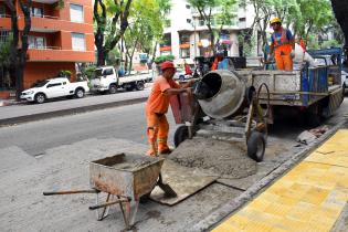 Obras en Av. Brasil 