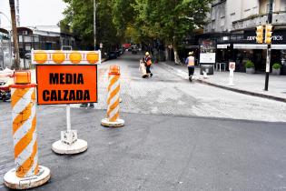 Obras en Av. Brasil 