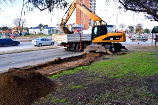 Obra Av. Italia Av. Bolivia y Alberto Zum Felde