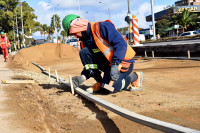 Obra Ensanche Av. Italia y Gallinal