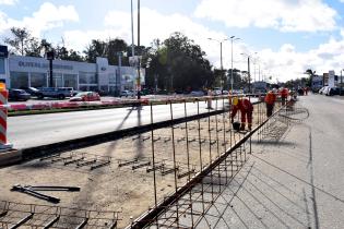 Obra Ensanche Av. Italia y Gallinal