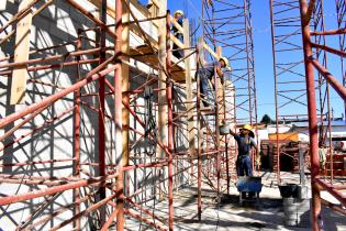 Avance de obras en Centro cultural de Flor de Maroñas