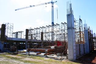 Avance de obras en Centro cultural de Flor de Maroñas