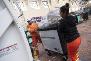 Operativo de limpieza con camiones en Semana Criolla 2022 Operativo de limpieza con camiones en Semana Criolla 2022