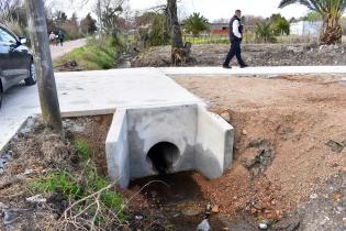 Urbanización barrio Peñarol Cañada Watt y Hudson