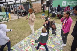 Actividades en la plaza de deportes Nº 1 en el marco del Plan ABC+ Deporte + Cultura