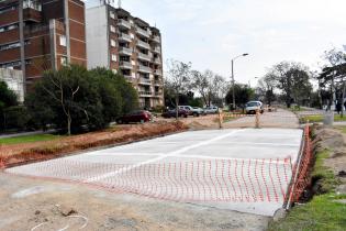 Obras en Avenida Bolivia y Avenida Italia.