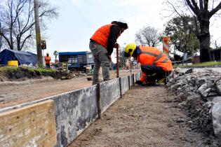 Obras en Avenida Bolivia y Avenida Italia.