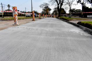 Obras en Avenida Bolivia y Avenida Italia.